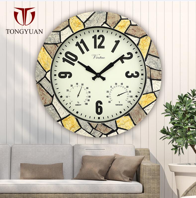 outdoor wall clock