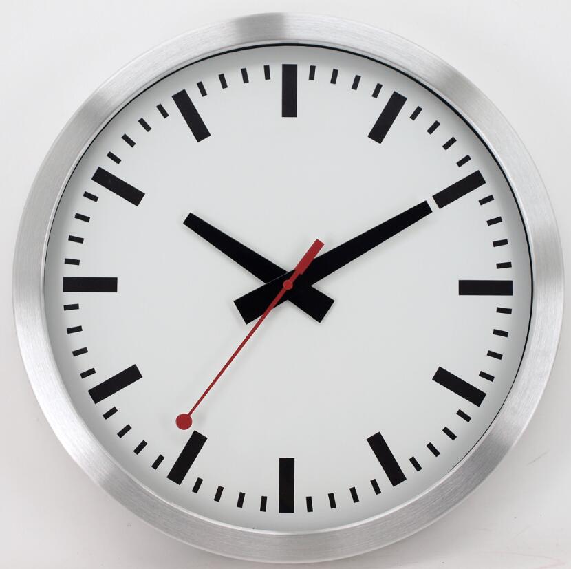 metal wall clock