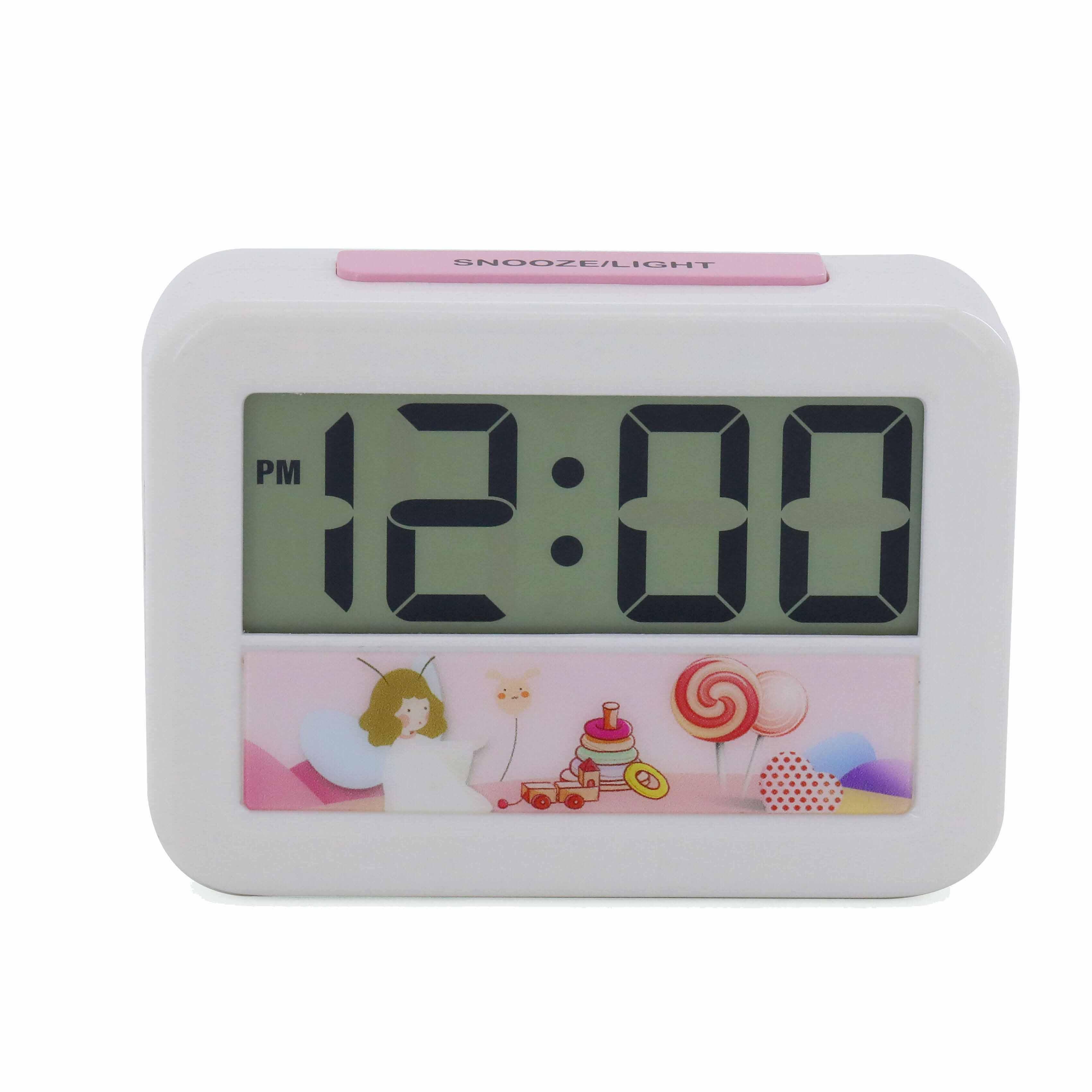 Digital Alarm LCD Clock