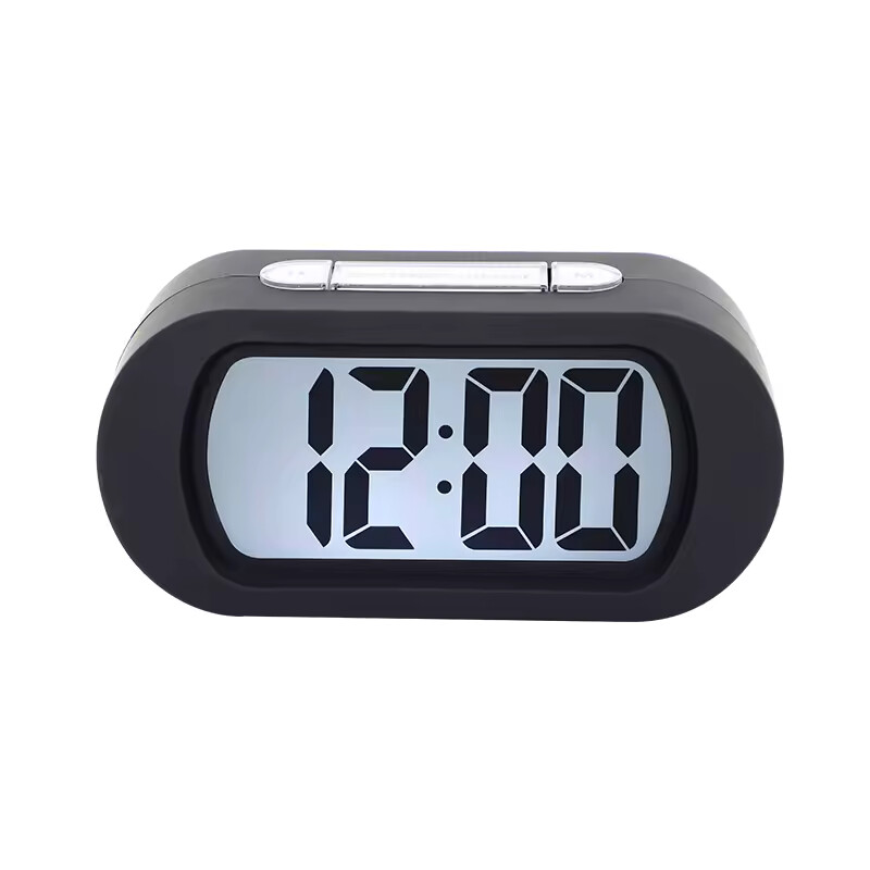 digital clock alarm night light