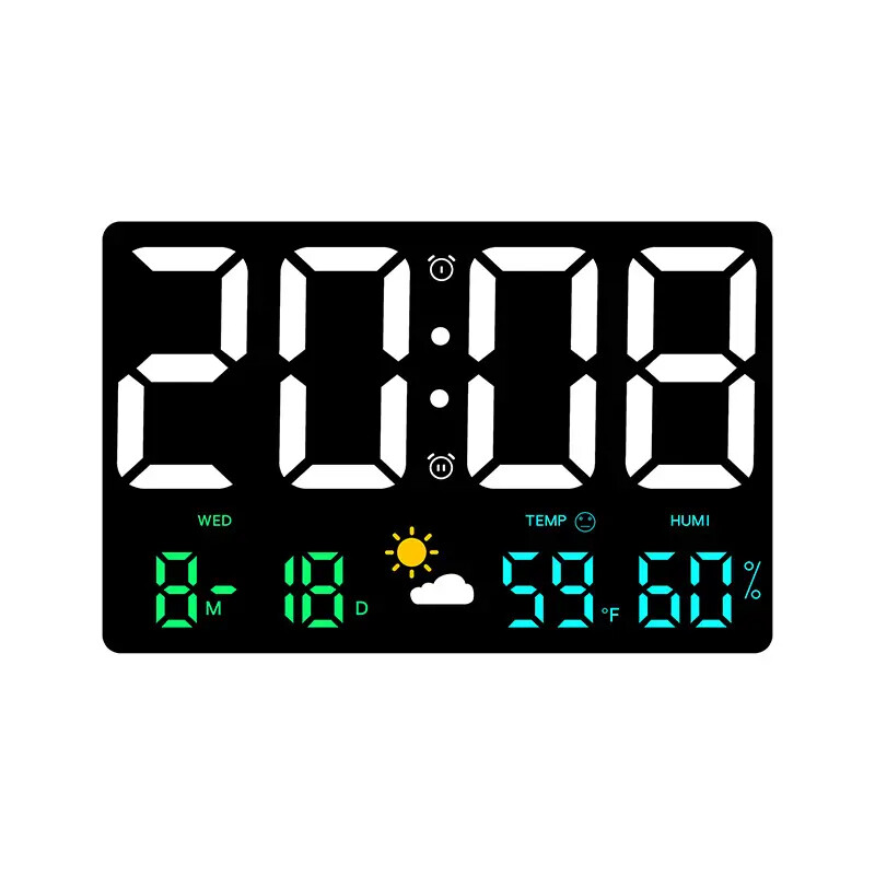 Large LED Wall Clock